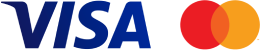 Visa Mastercard logo